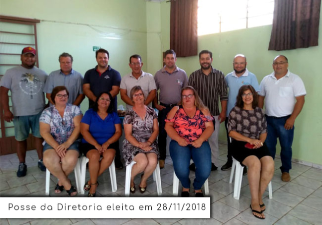 2018 Posse diretoria